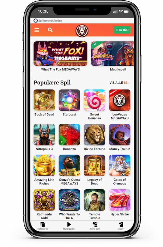 LeoVegas DK mobilcasino