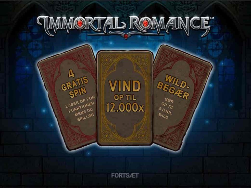 Immortal Romance spillemaskin
