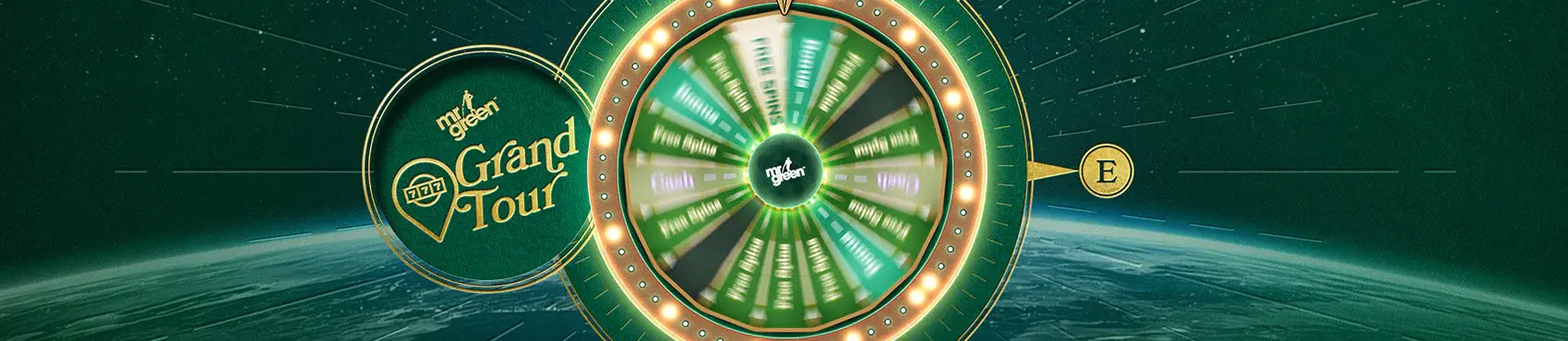 Mr Green Grand Tour Lykkehjul