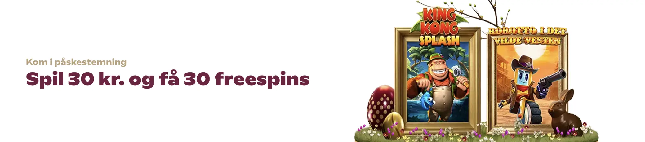 Danske Spil Casino: Sats 30 kr. og få 30 free spins