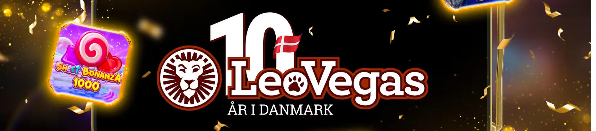LeoVegas 10-års fødselsdag i Danmark