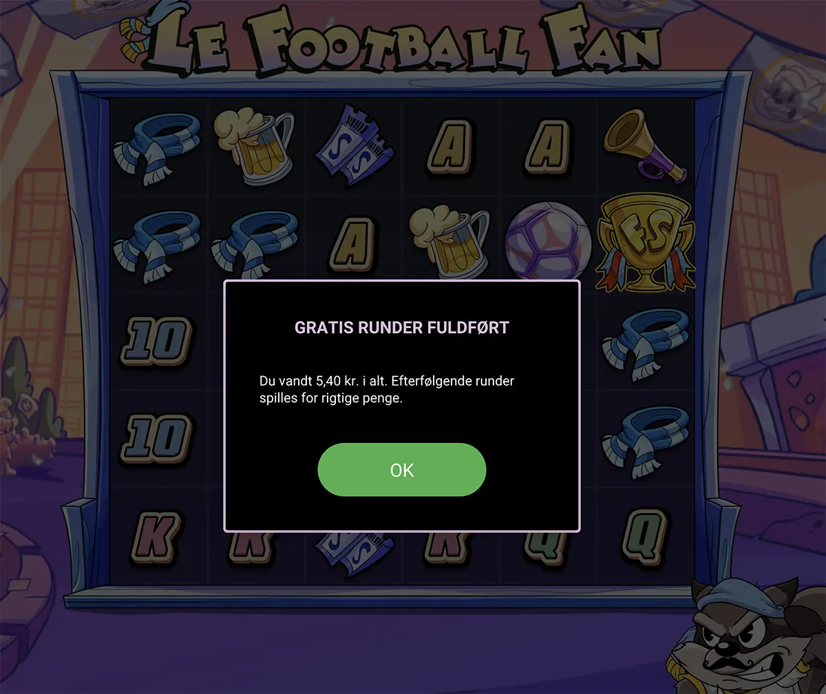 Betano free spins gevinst Le Football Fan