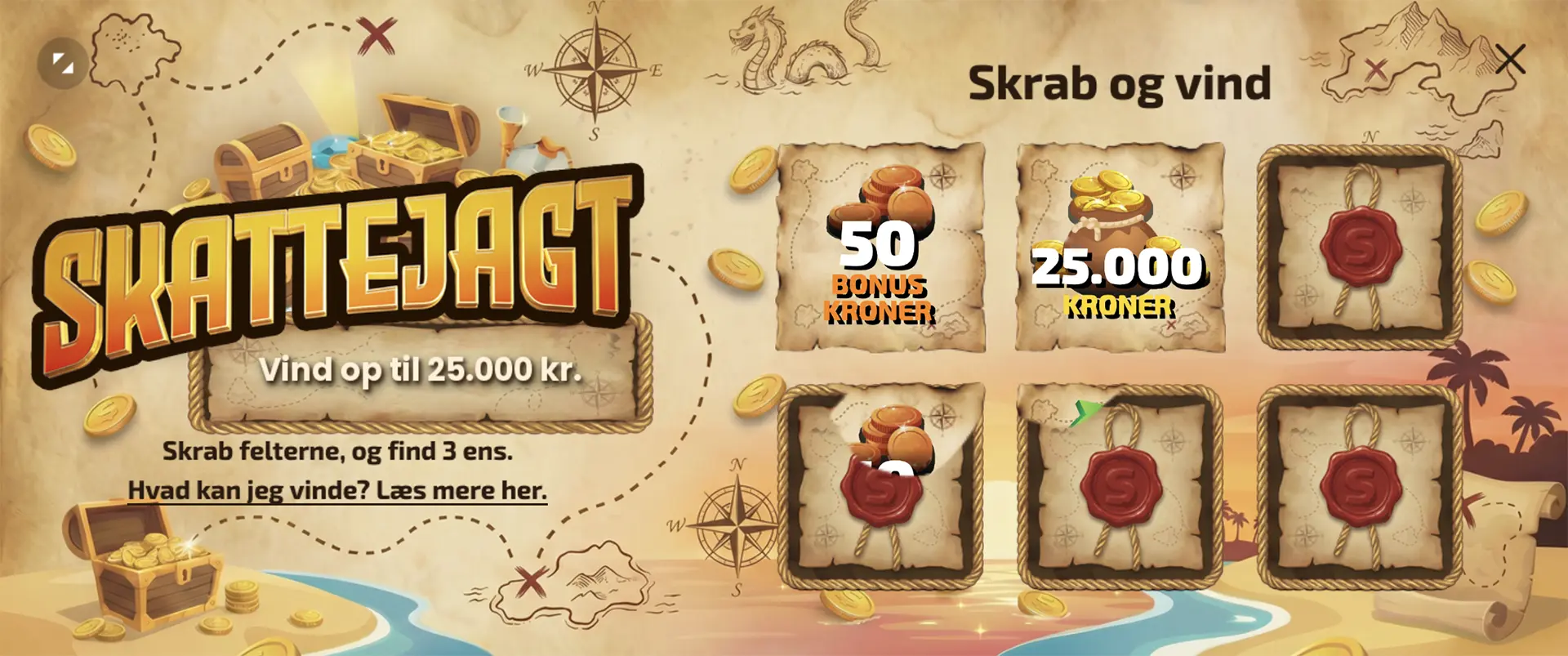 SpilNu skrabelod skattejagt