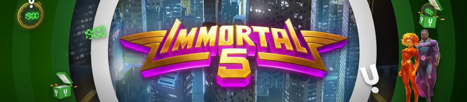 Unibet Immortal 5 free spins