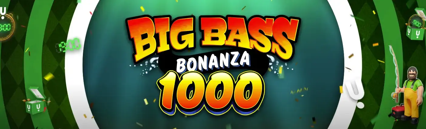 Unibet Big Bass Bonanza 1000 free spins