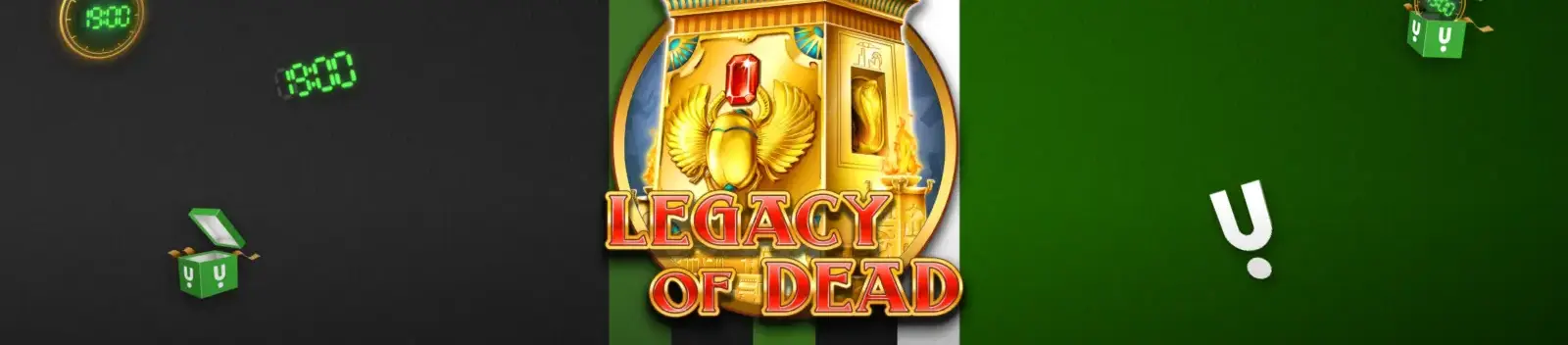 Unibet: 10 free spins til Legacy of Dead