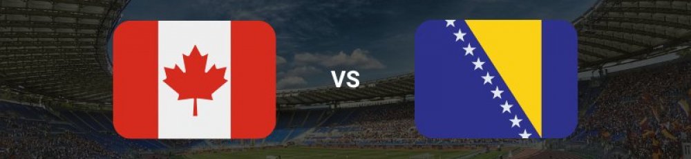 Canada vs Bosnien-Hercegovina (12/6) - Odds og spilforslag