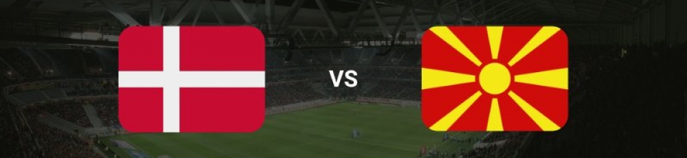 Danmark vs Nordmakedonien (26/3) - Odds og spilforslag