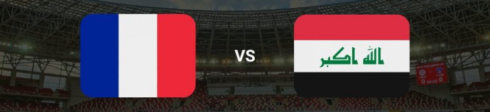 Frankrig vs Irak (22/6) - Odds og spilforslag