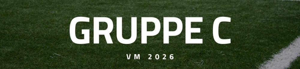 Optakt og spilforslag til Gruppe C ved VM 2026