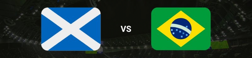 Skotland vs Brasilien (25/6) - Odds og spilforslag