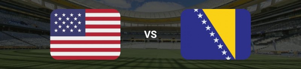USA vs Bosnien-Hercegovina (2/7) - Odds og spilforslag