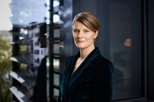 Pressefoto af skatteminister Ane Halsboe-Jørgensen