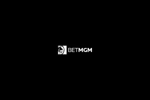 BetMGM logo på mørk baggrund