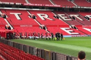 Indløb på Old Trafford