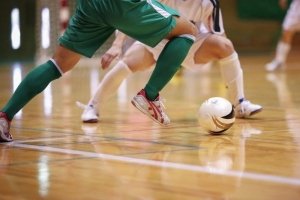 Indoor football dribble