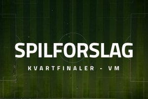 VM-kvartfinaler spilforslag