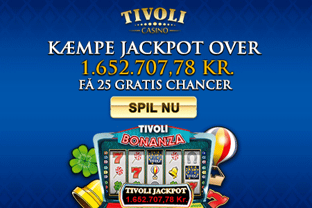 Kom og oplev de spændende gevinster, den hyggelige stemning og den progressive Tivoli Bonanza Jackpot på Danmarks bedste online casino