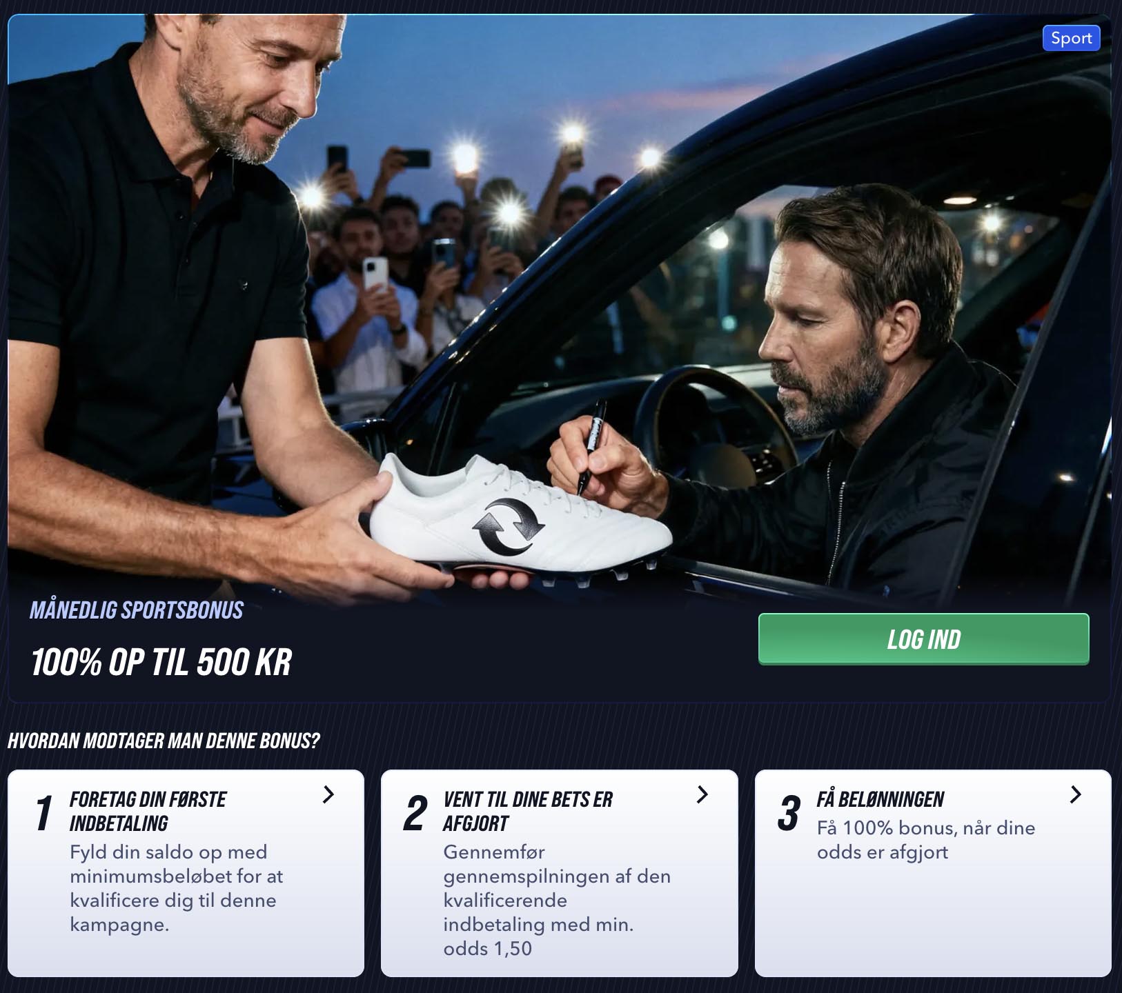 Reload bonus hos Betinia