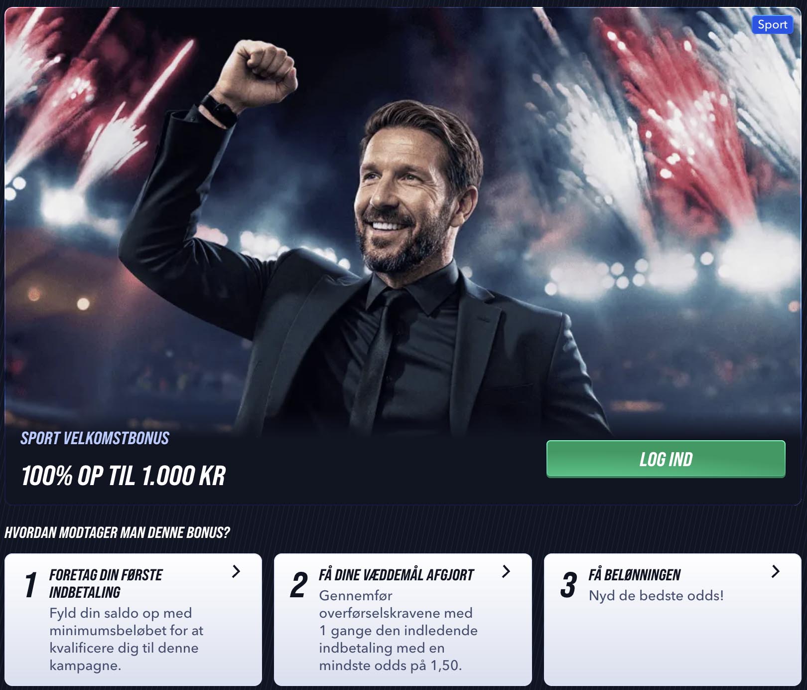 Betinias velkomstbonus