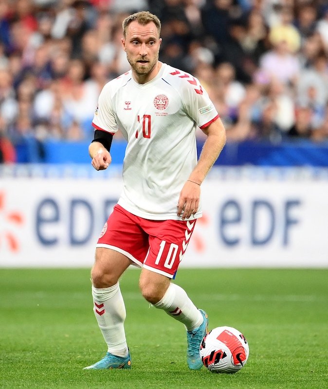 Christian Eriksen på landsholdet, Danmark