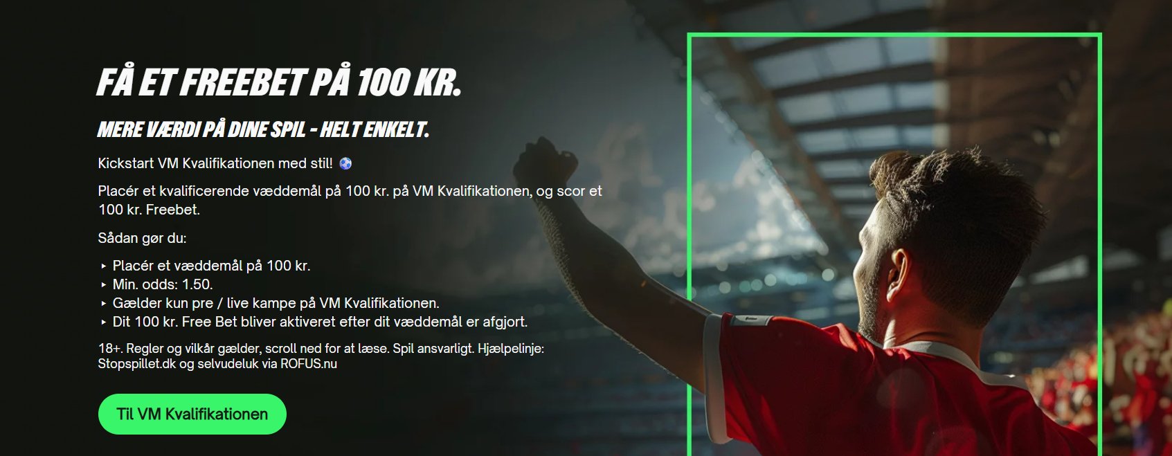 Freebet-kampagne hos ComeOn