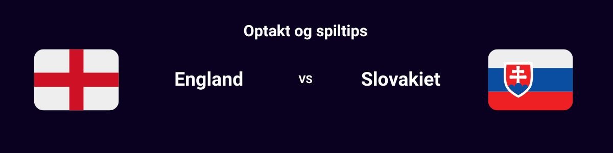 England - Slovakiet (søndag d. 30. juni 2024)