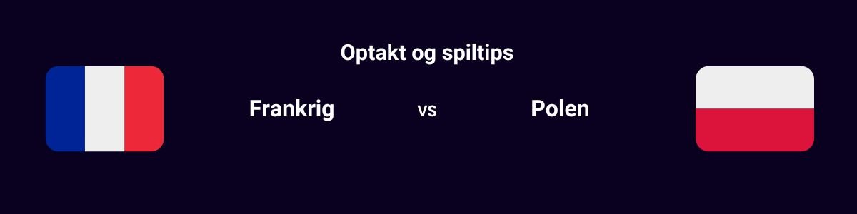 Frankrig vs Polen (EM i fodbold 2024)