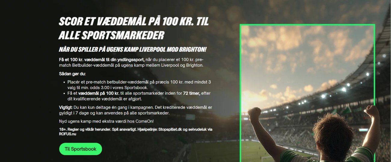 Liverpool vs Brighton freebet