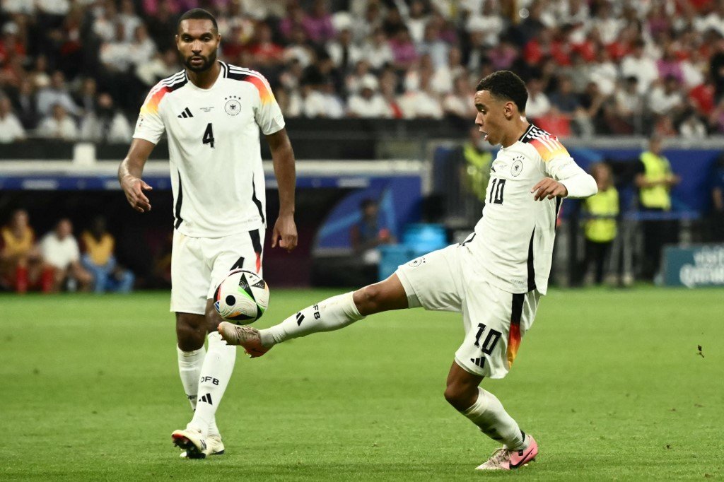 Jamal Musiala (Tyskland) ved EM 2024