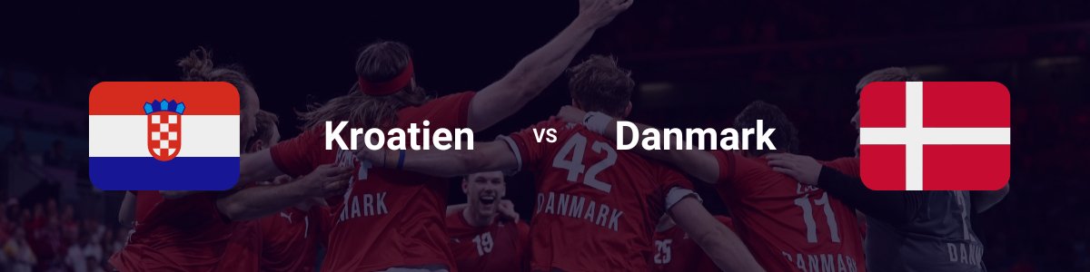 Kroatien vs Danmark - VM-finale
