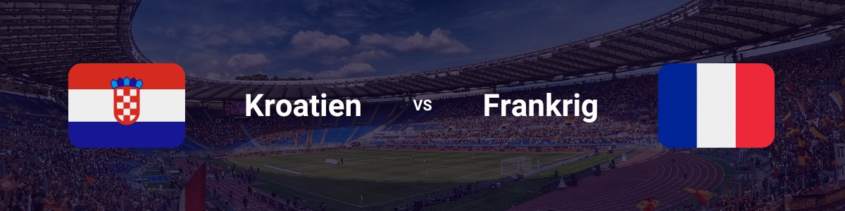 Kroatien vs Frankrig