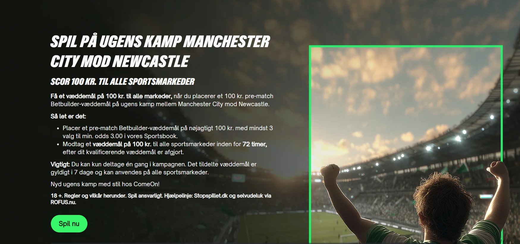 Ugens kamp hos ComeOn