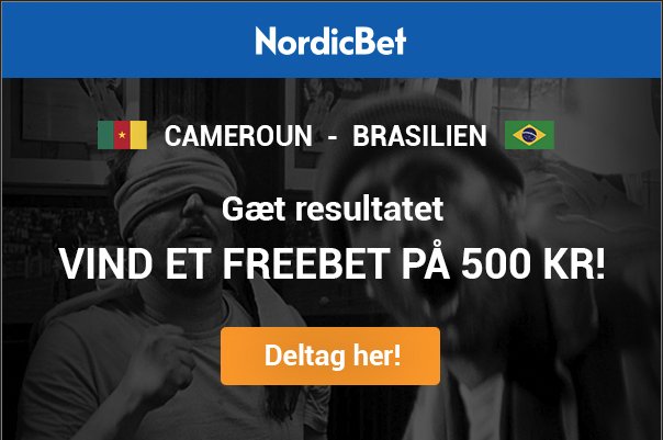 NordicBet freebet 500 kroner
