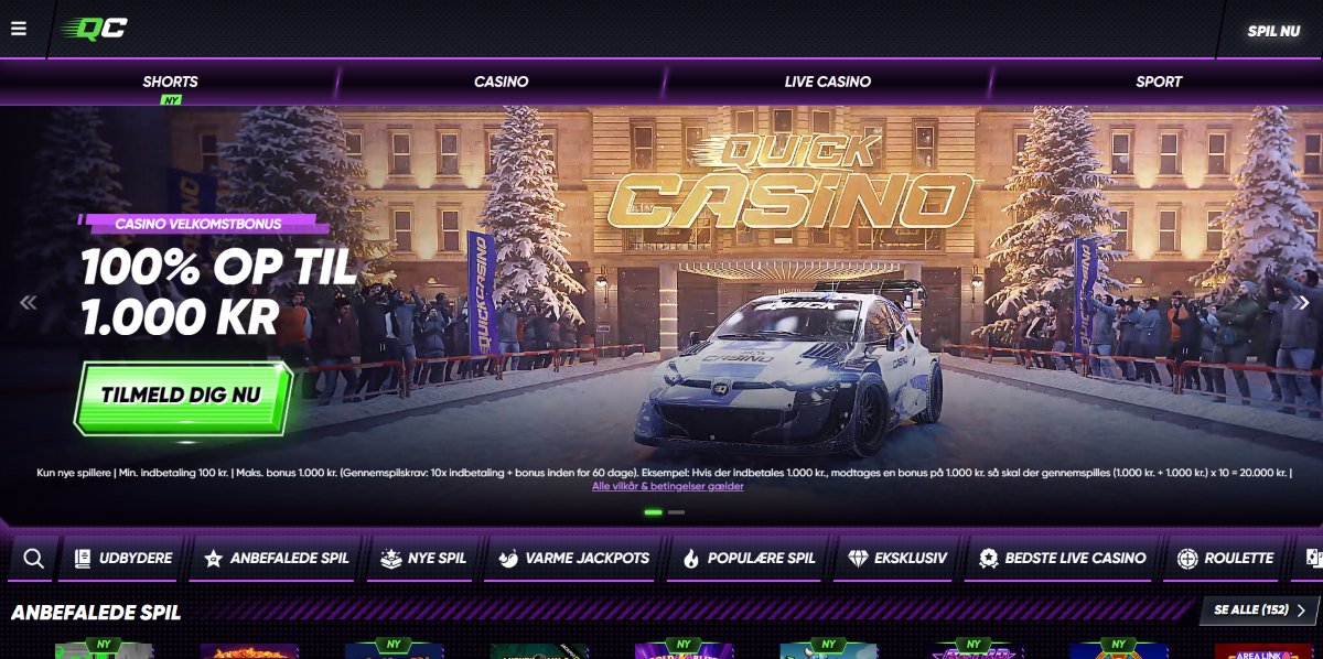 Quick Casinos forside
