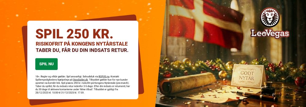 Risikofrit spil til Kongens nytårstale