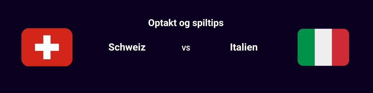 Schweiz vs Italien (1/8-finale EM 2024)