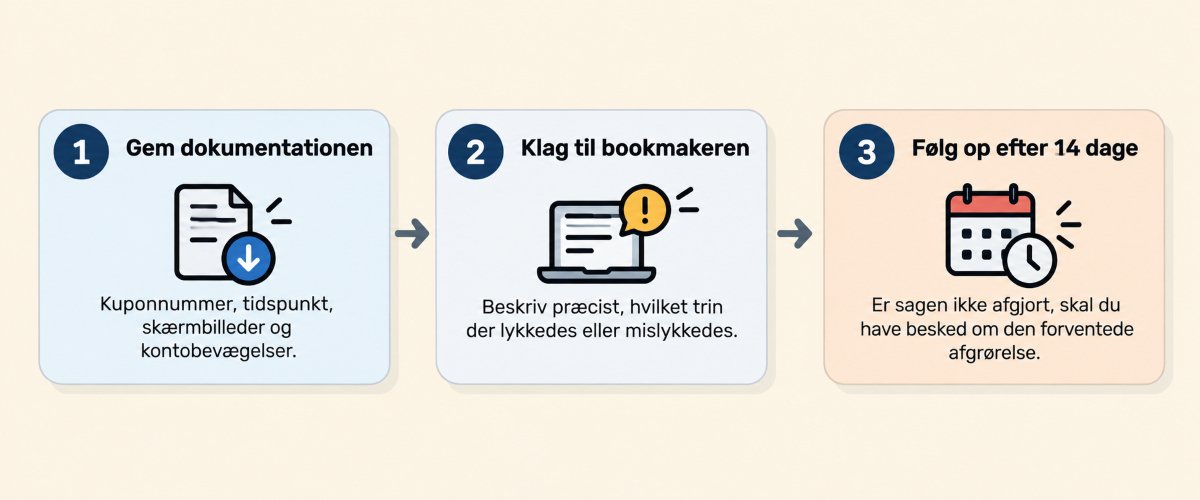Tre trin til effektiv klagehåndtering